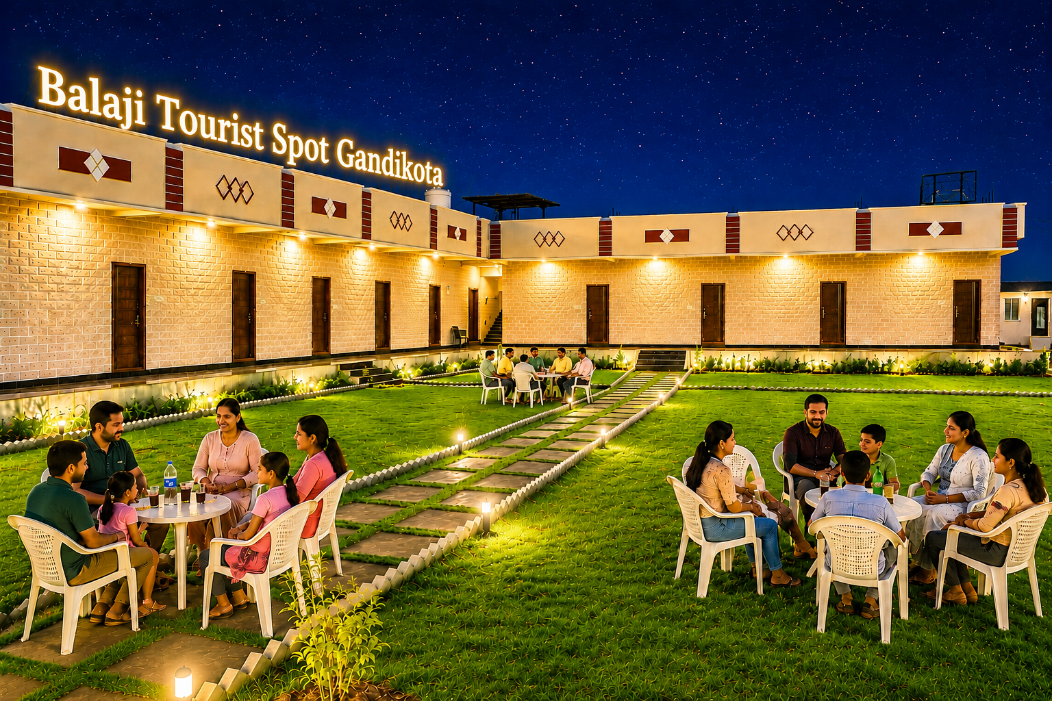Swimming pool at Balaji Tourist Spot